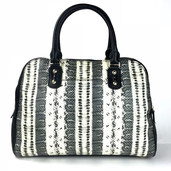 Michael Kors Python Embossed Domed Satchel - Picture 3 of 8